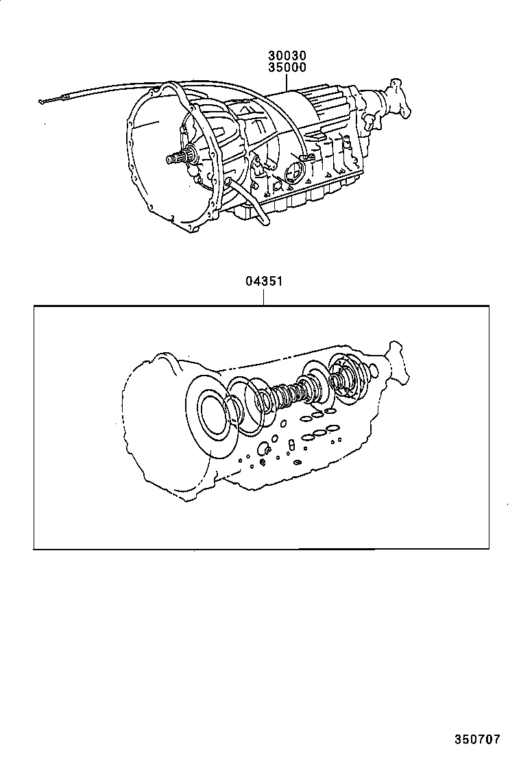  CELSIOR |  TRANSAXLE OR TRANSMISSION ASSY GASKET KIT ATM