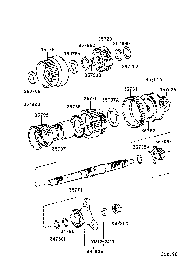  CELSIOR |  PLANETARY GEAR REVERSE PISTON COUNTER GEAR ATM