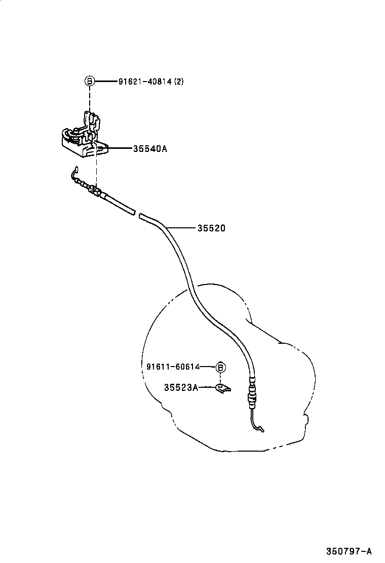  IPSUM |  THROTTLE LINK VALVE LEVER ATM
