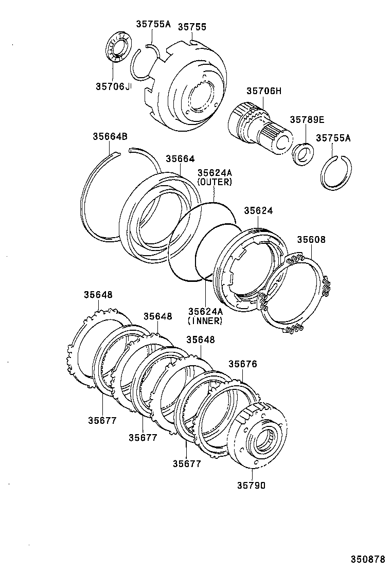 CALDINA | CENTER SUPPORT PLANETARY SUN GEAR ATM