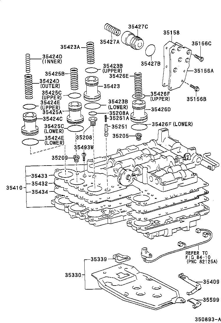  CALDINA |  VALVE BODY OIL STRAINER ATM