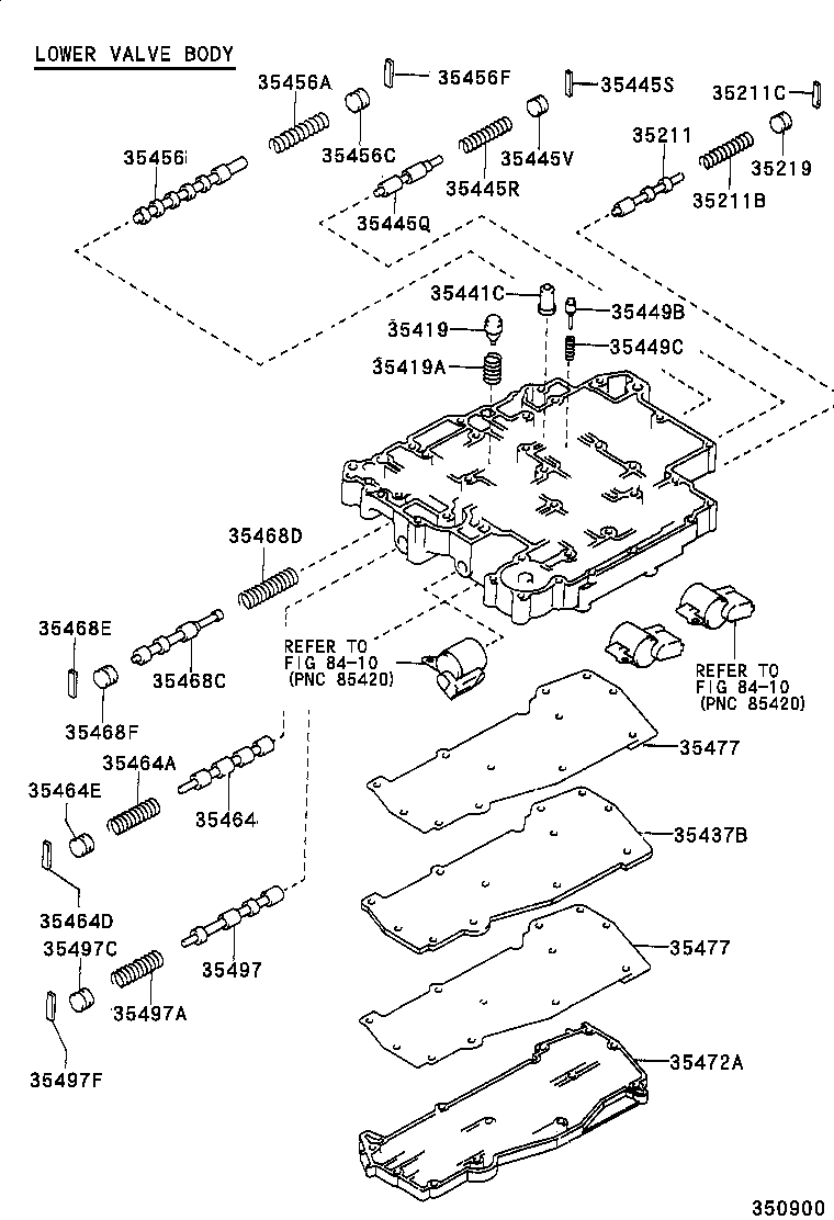  CALDINA |  VALVE BODY OIL STRAINER ATM