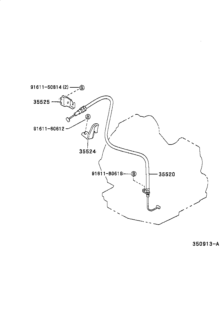  CALDINA |  THROTTLE LINK VALVE LEVER ATM