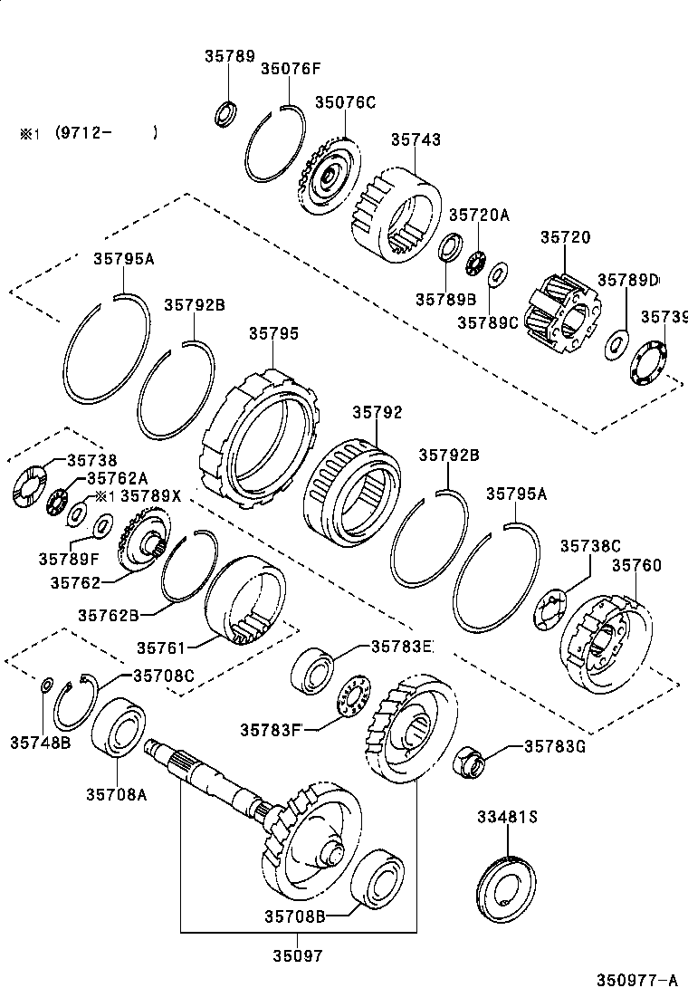  MR2 |  PLANETARY GEAR REVERSE PISTON COUNTER GEAR ATM