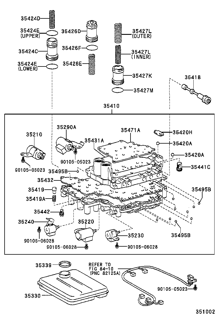  WINDOM |  VALVE BODY OIL STRAINER ATM