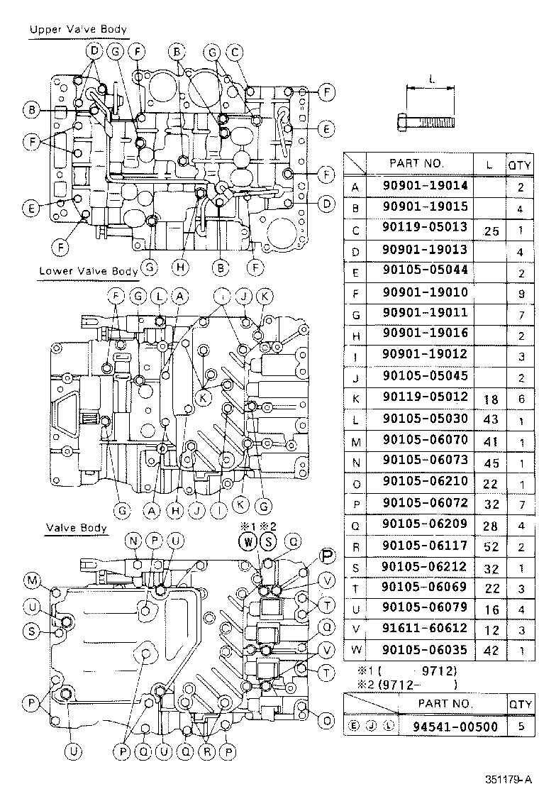  LAND CRUISER S T H T |  VALVE BODY OIL STRAINER ATM