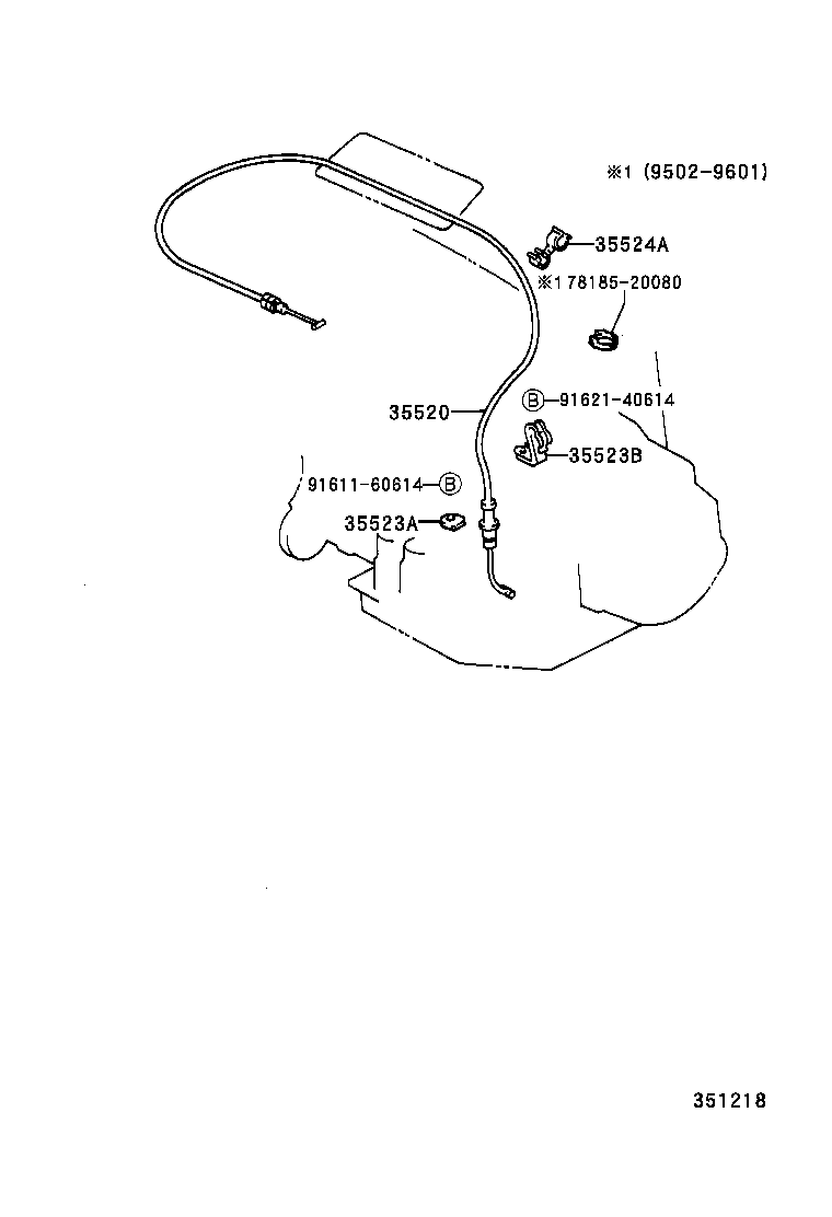  CALDINA |  THROTTLE LINK VALVE LEVER ATM