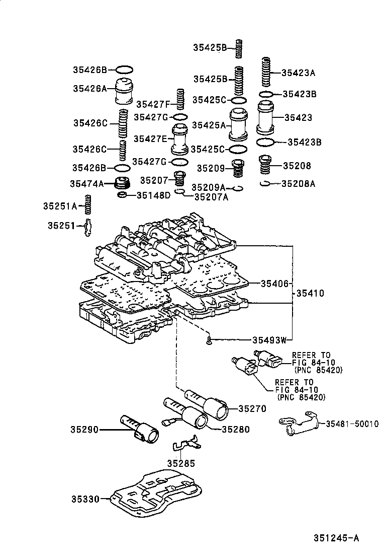  SOARER |  VALVE BODY OIL STRAINER ATM