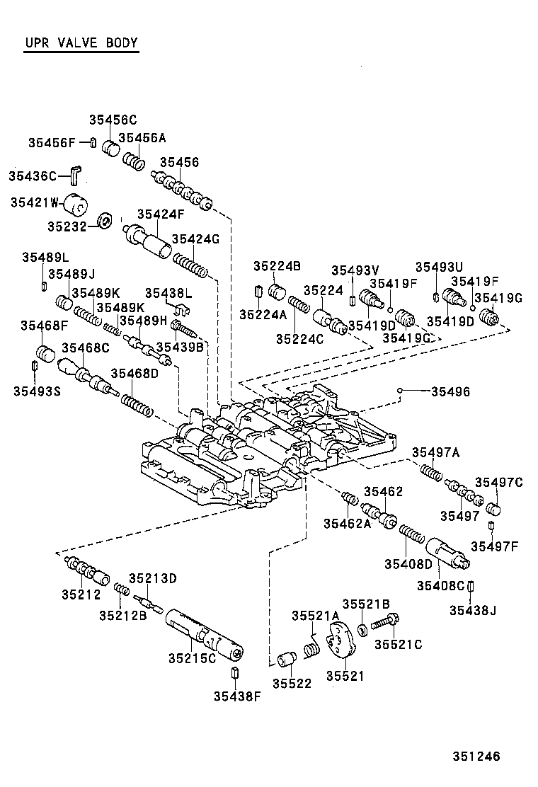  SOARER |  VALVE BODY OIL STRAINER ATM