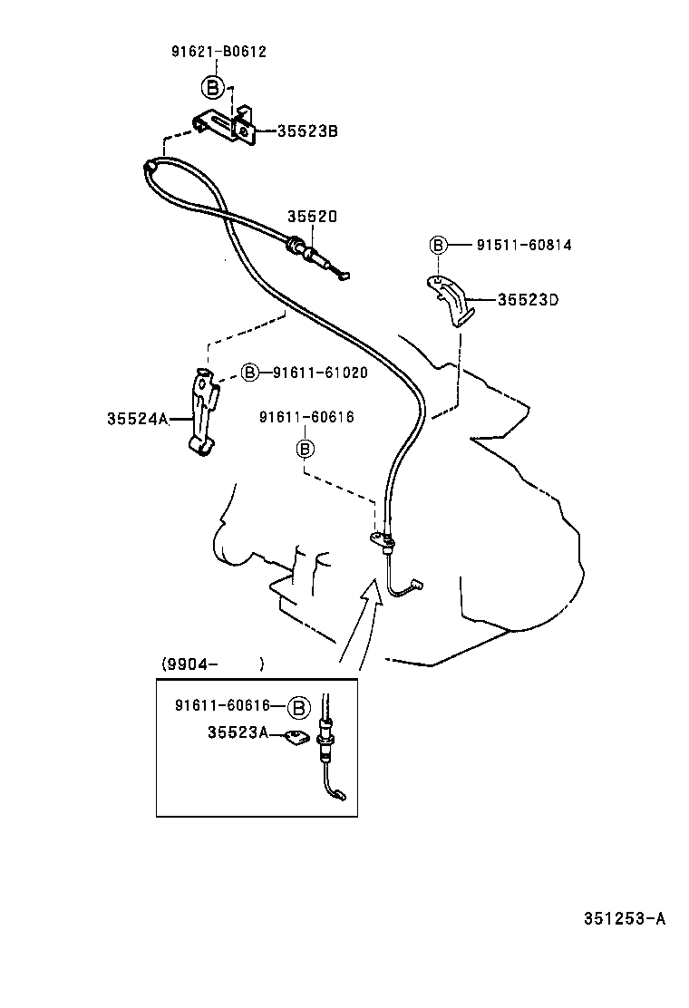  IPSUM |  THROTTLE LINK VALVE LEVER ATM