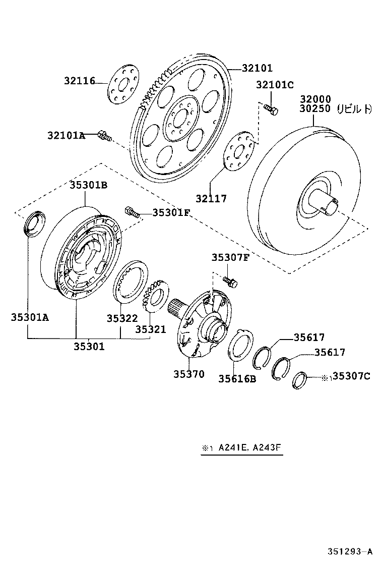 GAIA | TORQUE CONVERTER FRONT OIL PUMP CHAIN ATM