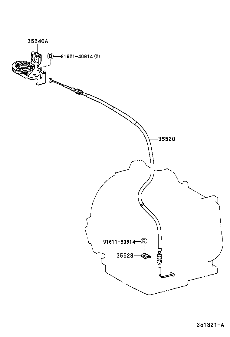  CALDINA |  THROTTLE LINK VALVE LEVER ATM