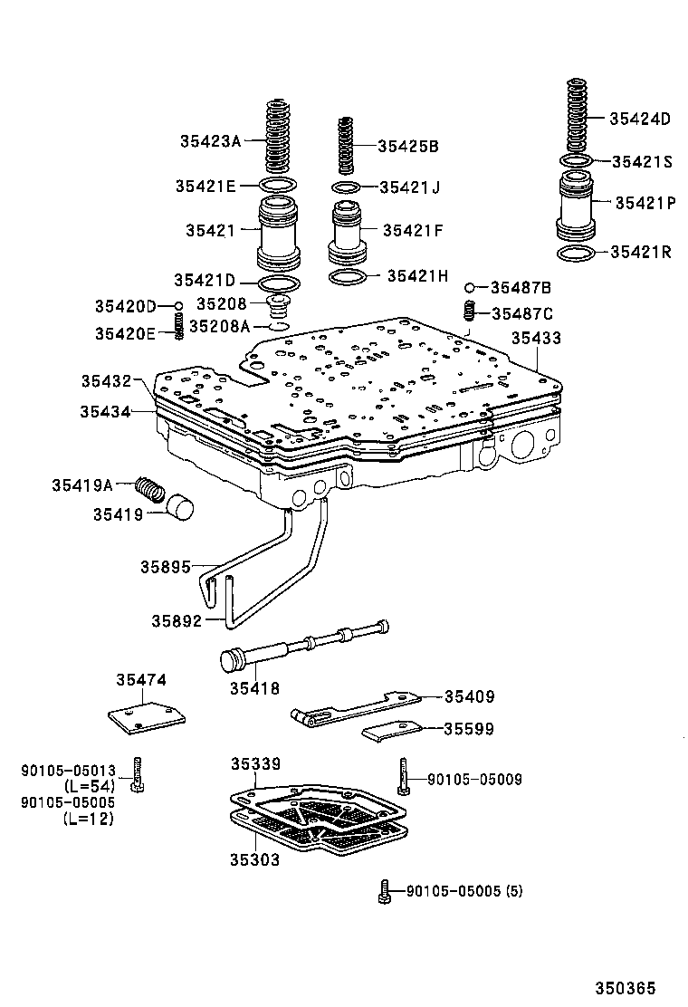  CROWN CROWN MAJESTA |  VALVE BODY OIL STRAINER ATM