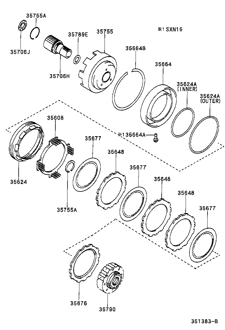  NADIA |  CENTER SUPPORT PLANETARY SUN GEAR ATM