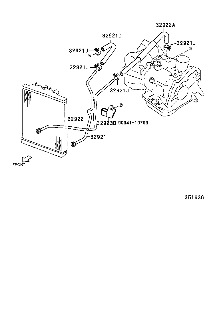  DUET |  OIL COOLER TUBE ATM
