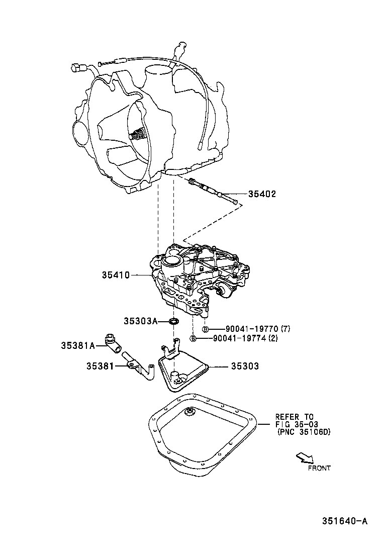  DUET |  VALVE BODY OIL STRAINER ATM