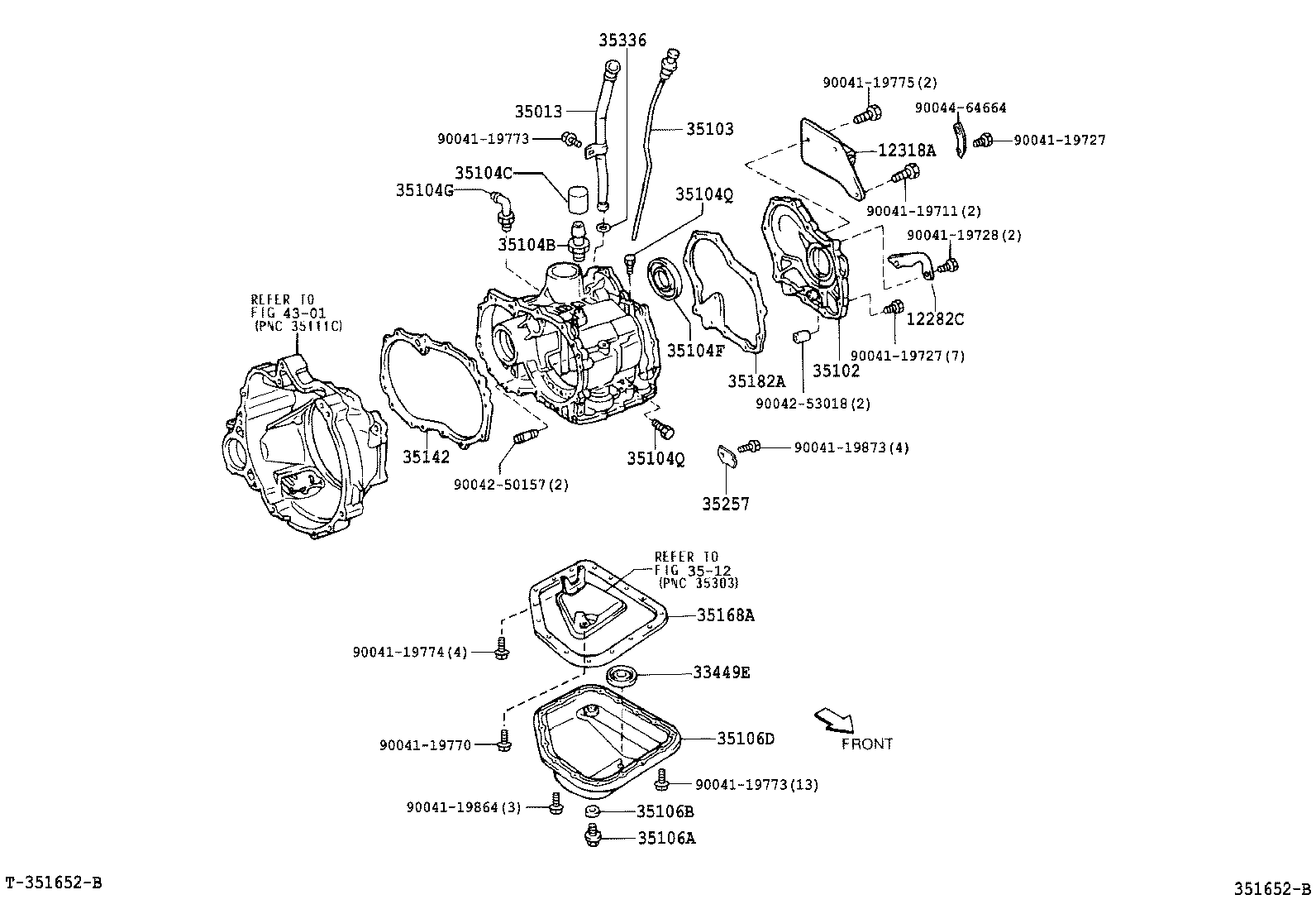  DUET |  TRANSMISSION CASE OIL PAN ATM