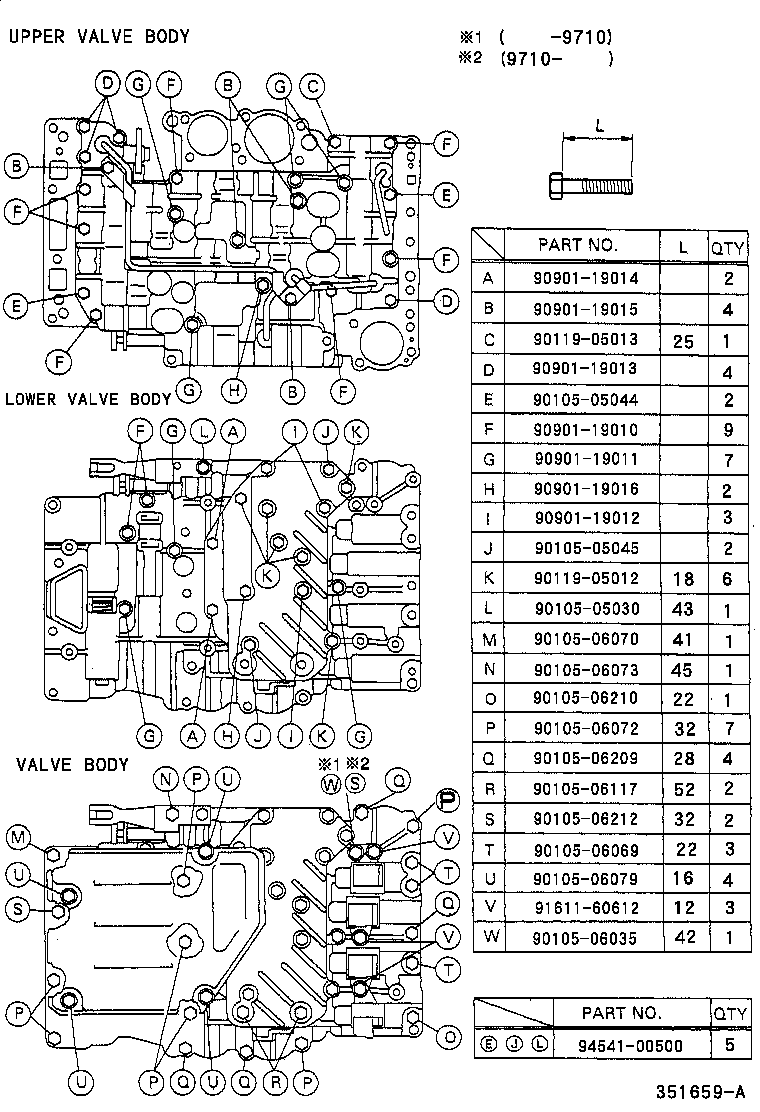  DYNA 150 TOYOACE G15 |  VALVE BODY OIL STRAINER ATM