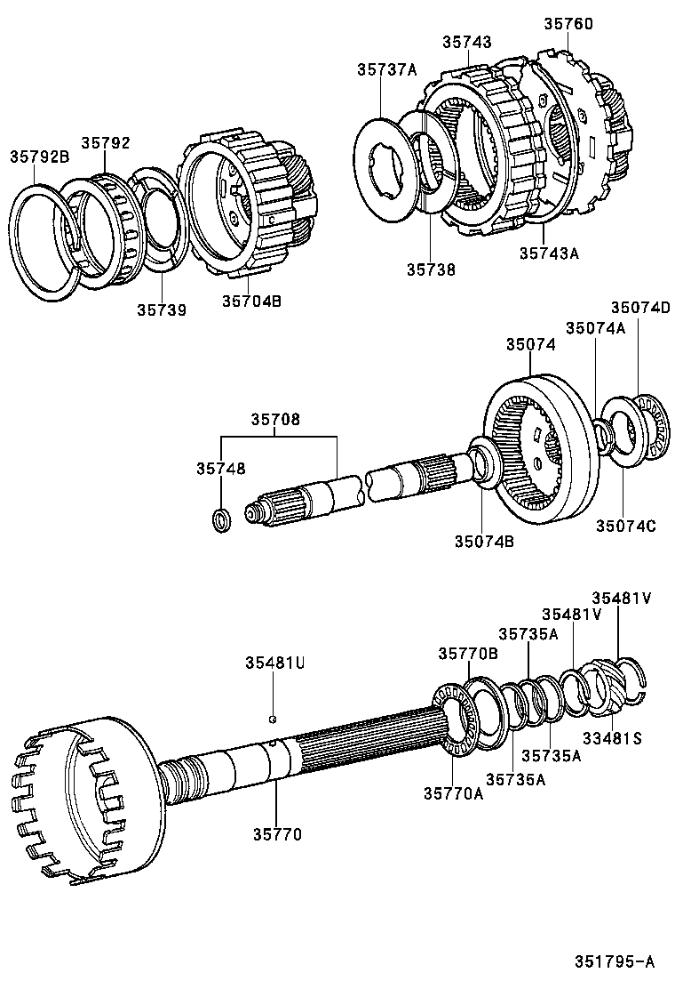 CROWN CROWN MAJESTA | PLANETARY GEAR REVERSE PISTON COUNTER GEAR ATM