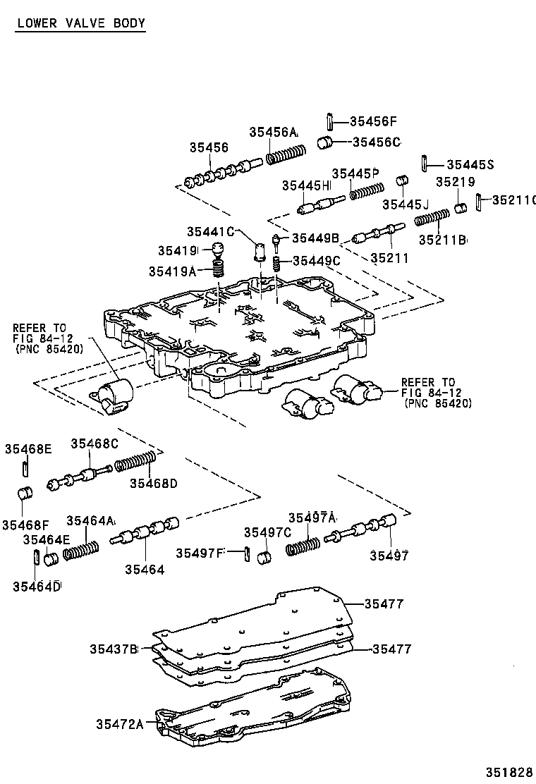  MR2 |  VALVE BODY OIL STRAINER ATM