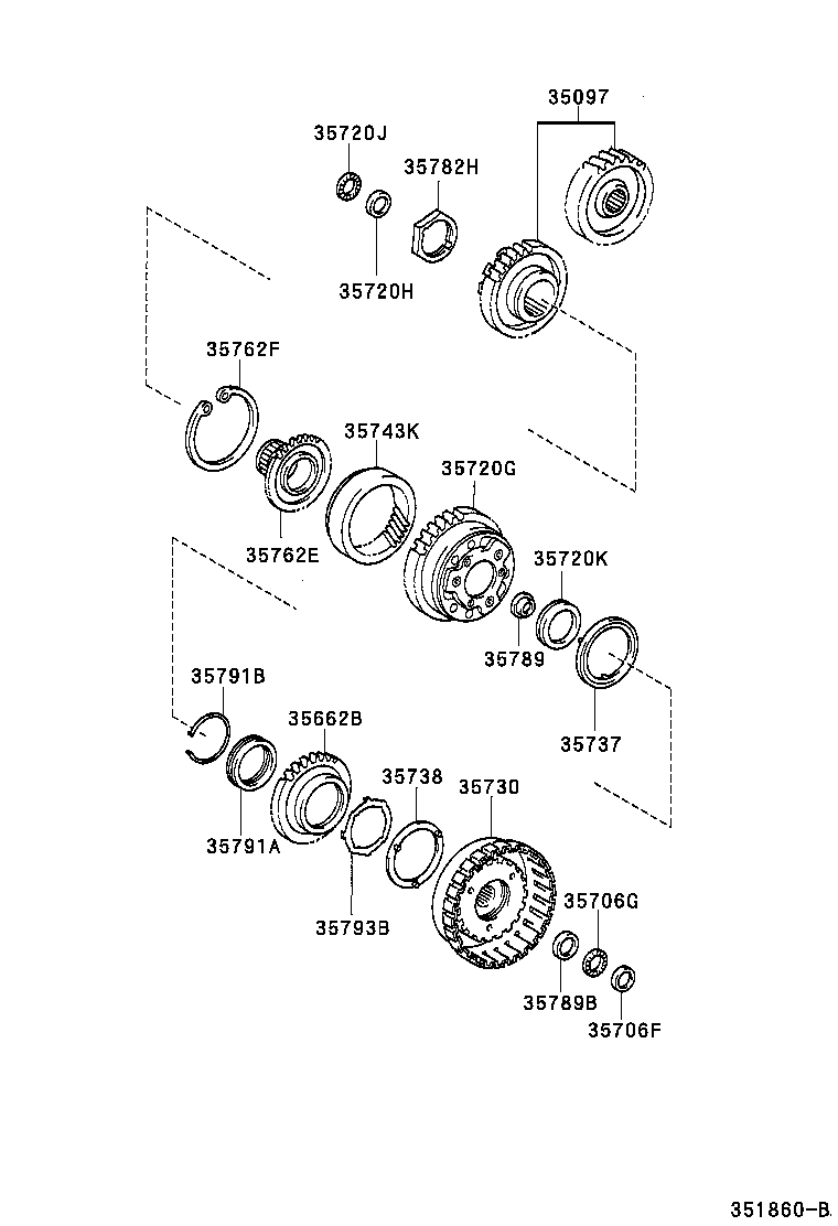 VITZ | PLANETARY GEAR REVERSE PISTON COUNTER GEAR ATM