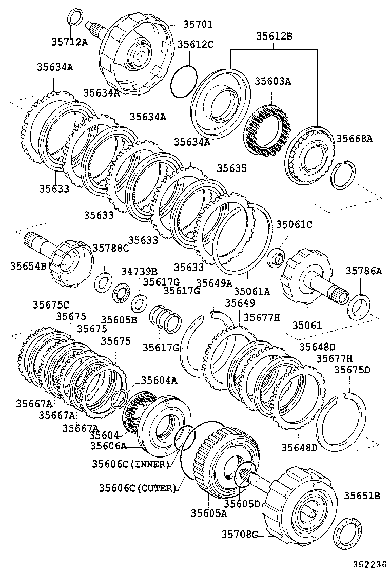 FUN CARGO | BRAKE BAND MULTIPLE DISC CLUTCH ATM