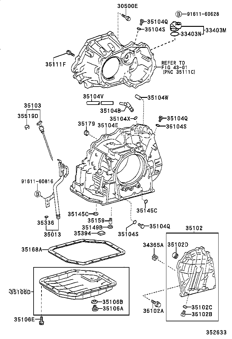  VISTA VISTA ARDEO |  TRANSMISSION CASE OIL PAN ATM