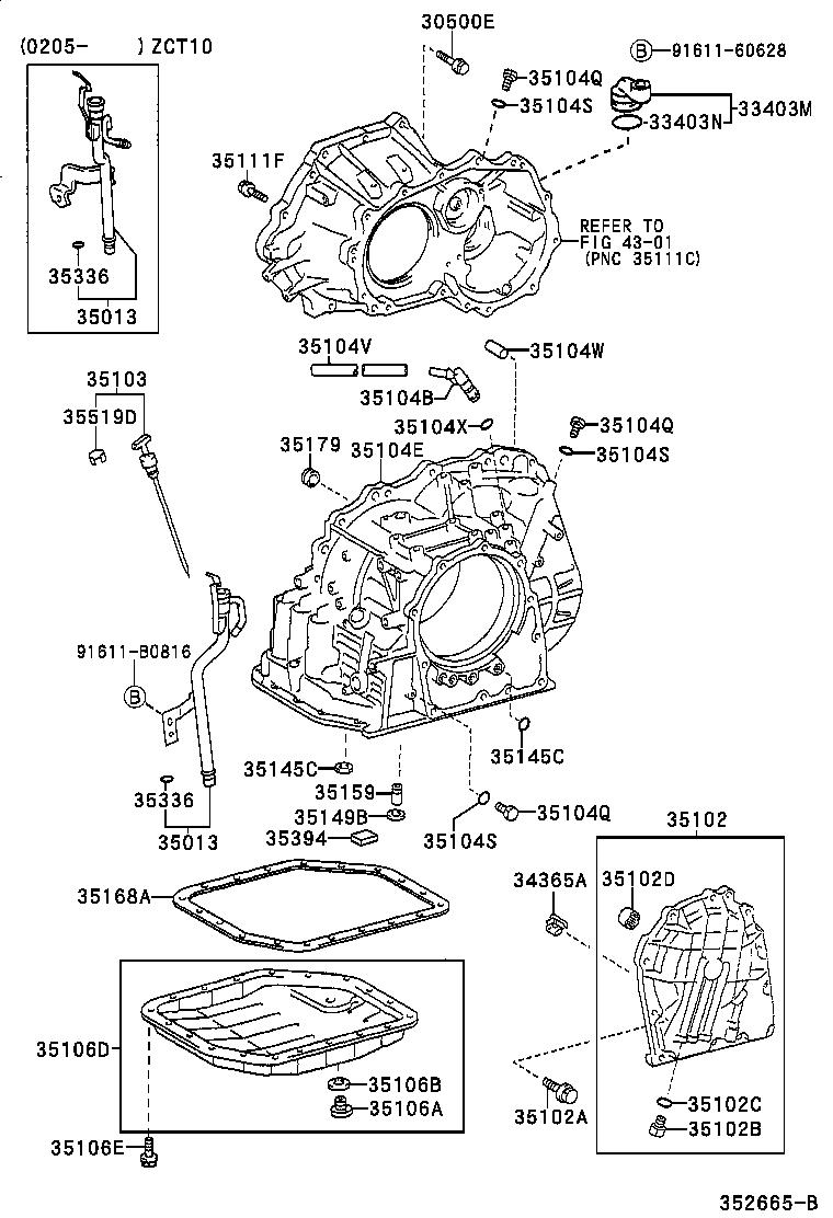  OPA |  TRANSMISSION CASE OIL PAN ATM