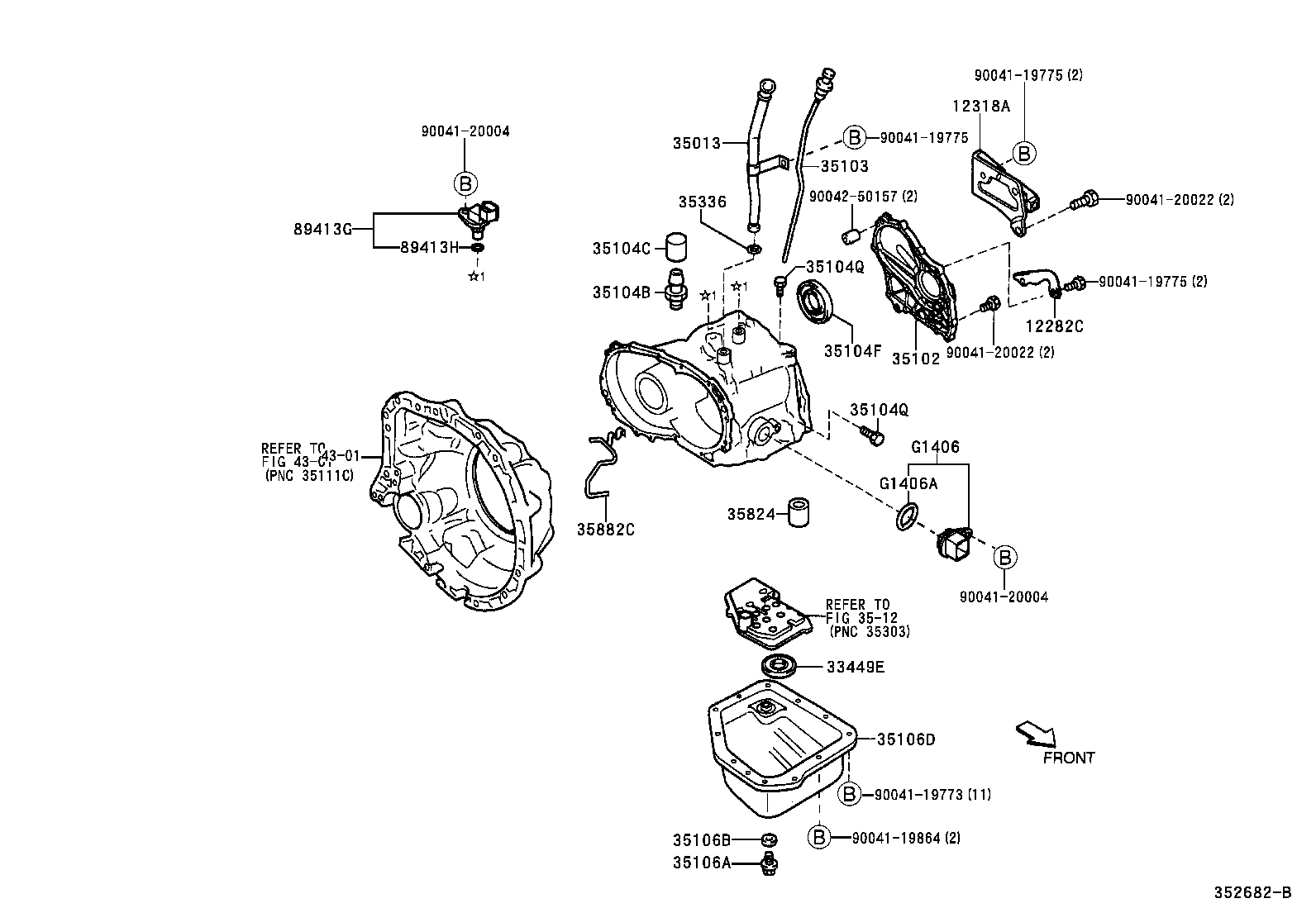  DUET |  TRANSMISSION CASE OIL PAN ATM