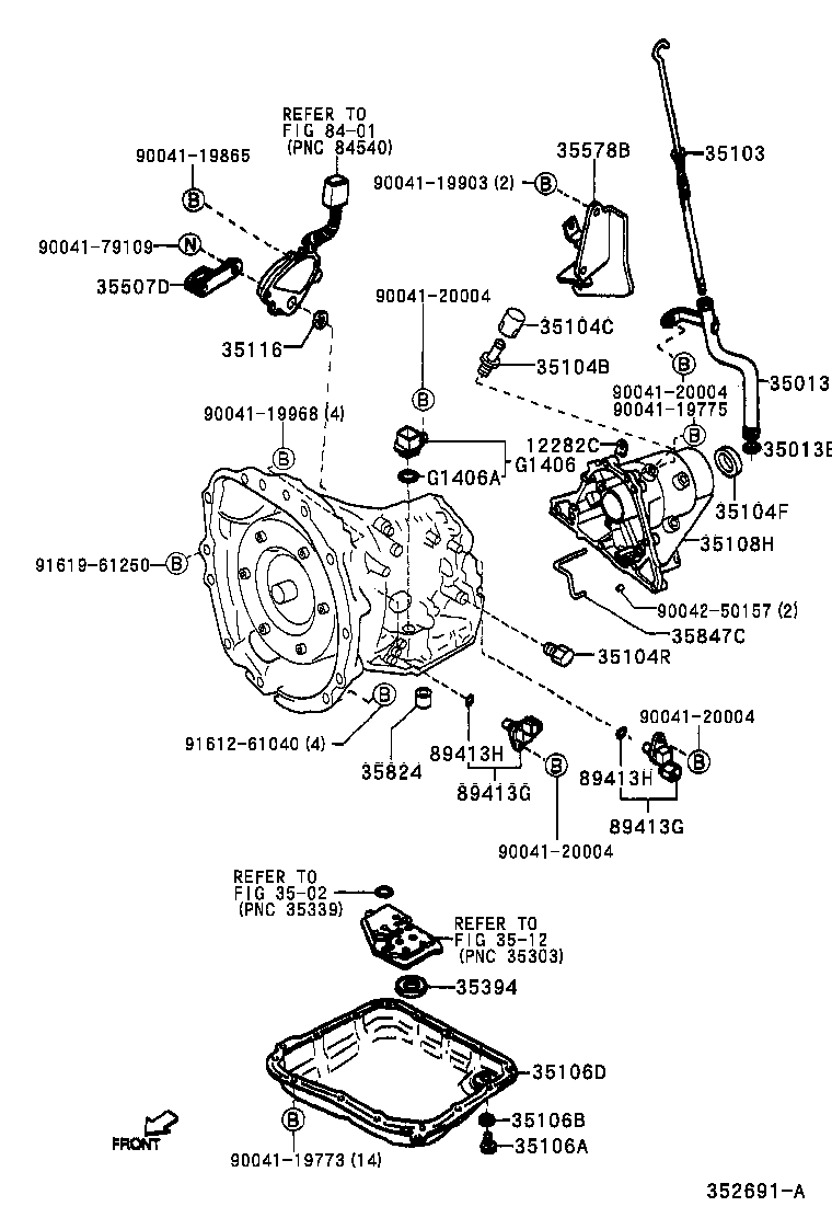  CAMI |  TRANSMISSION CASE OIL PAN ATM