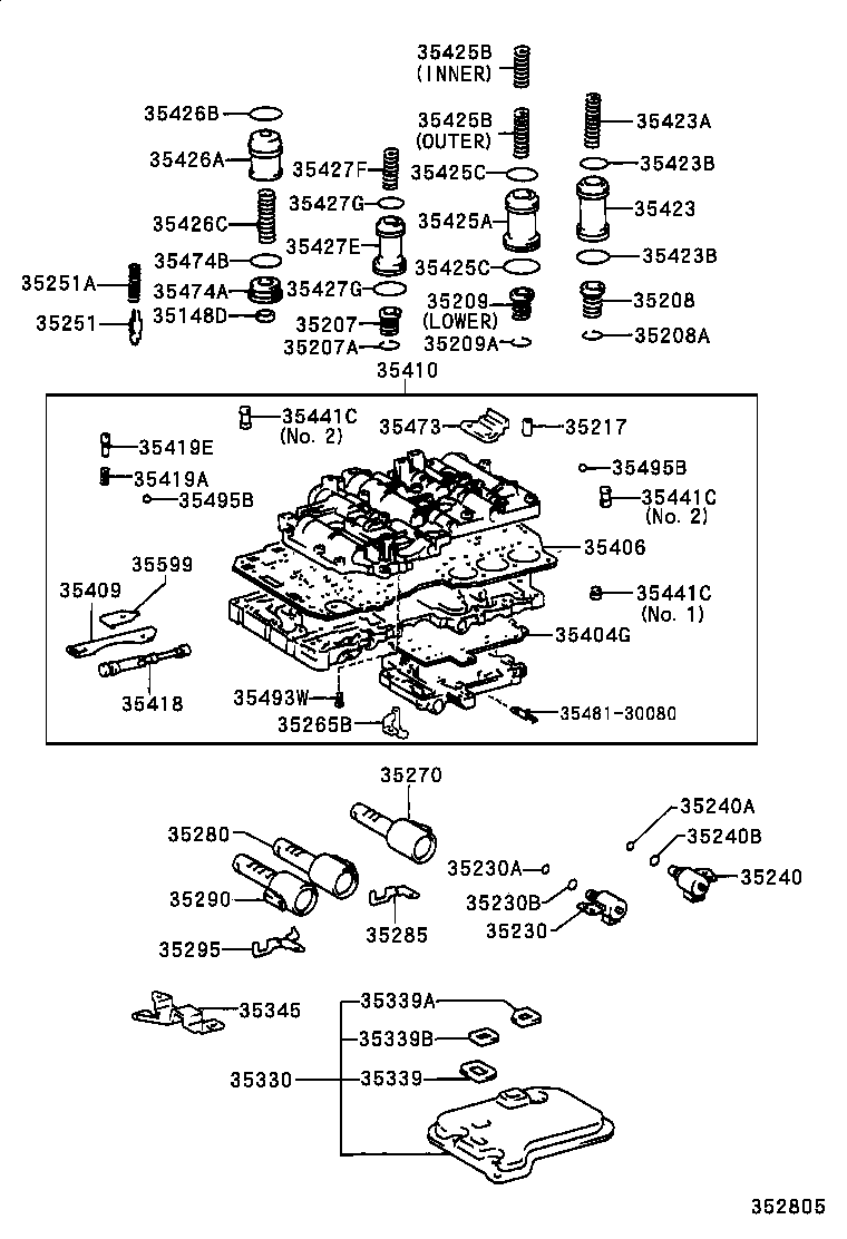  ARISTO |  VALVE BODY OIL STRAINER ATM