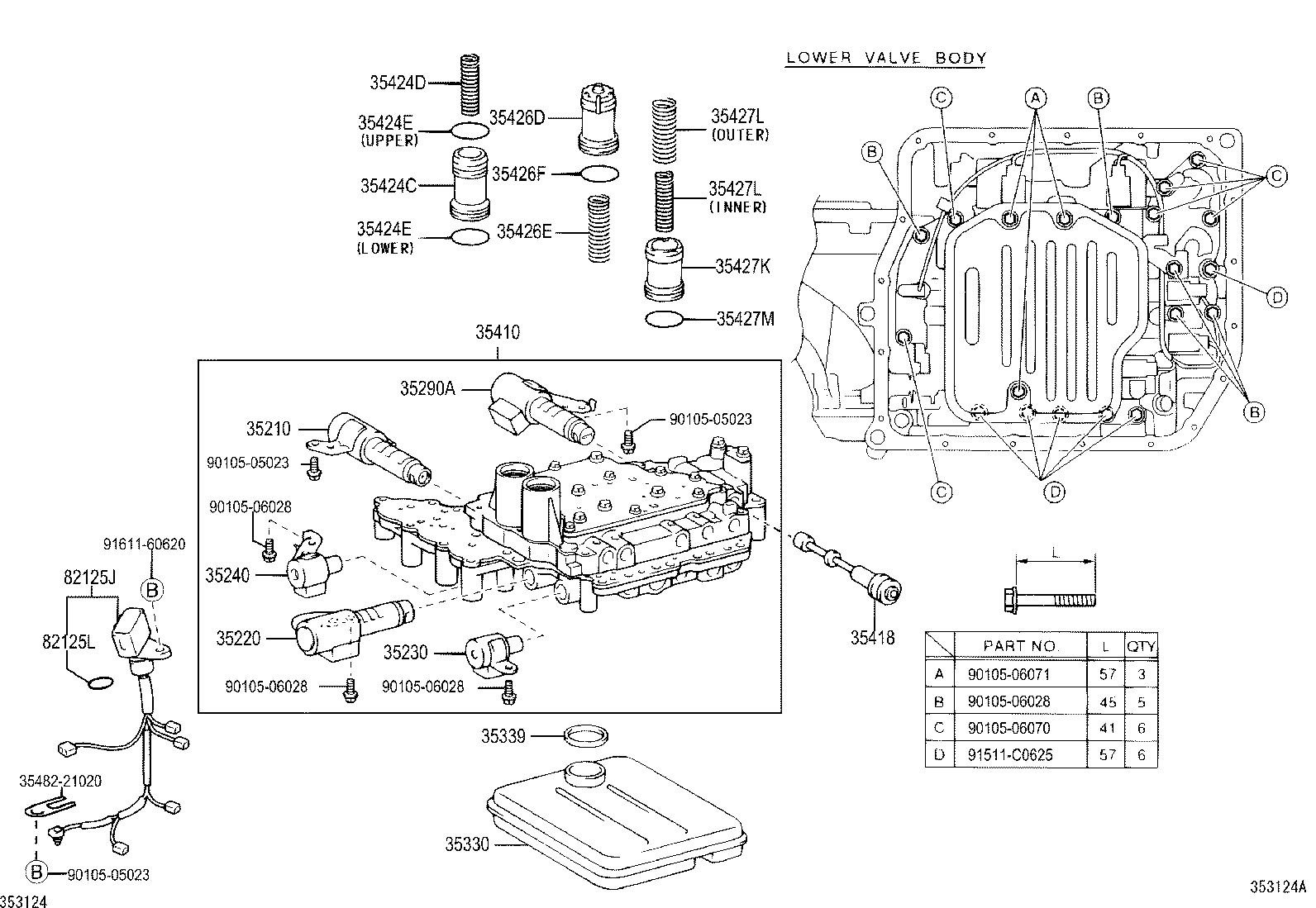  WILL VS |  VALVE BODY OIL STRAINER ATM