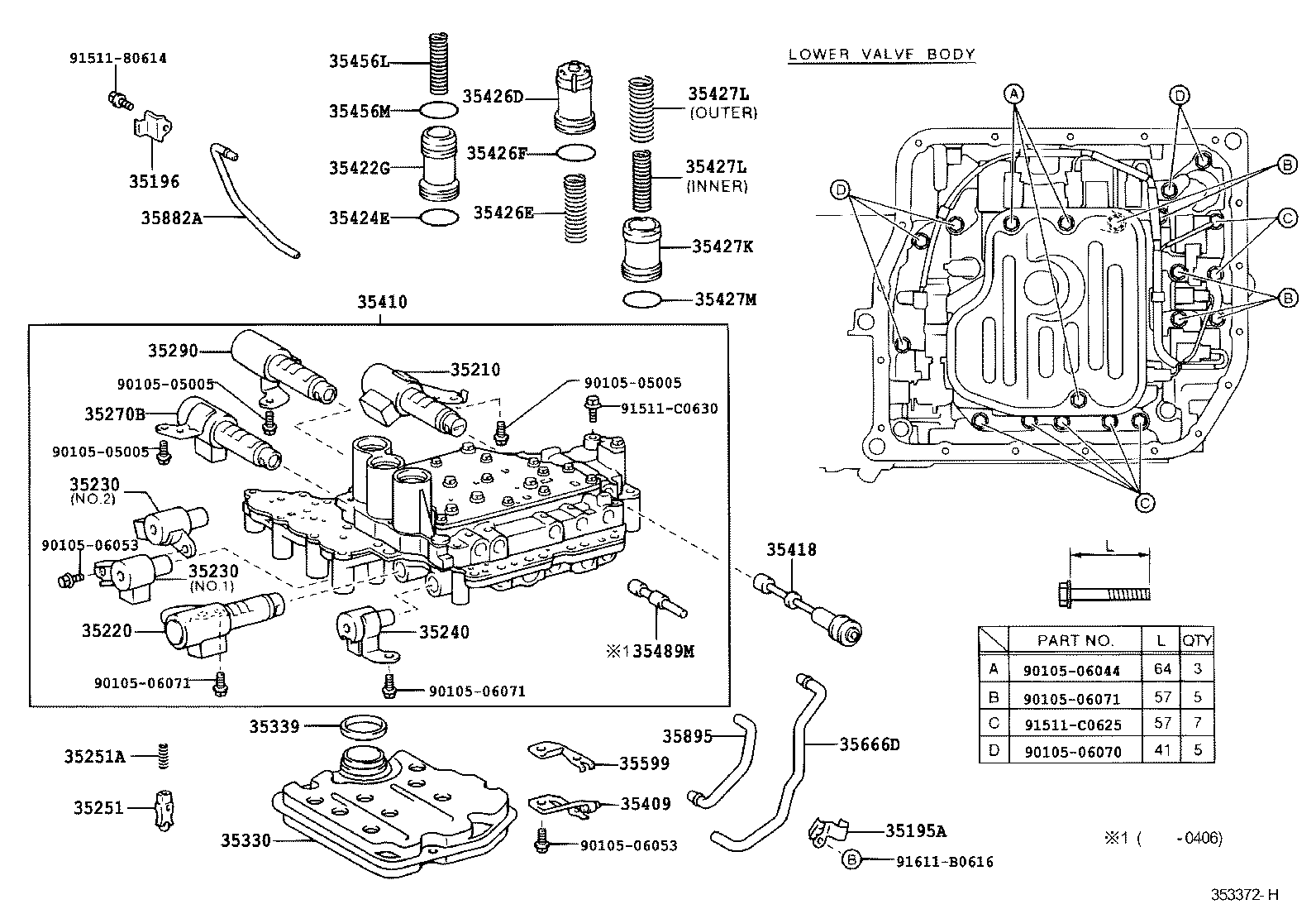  WINDOM |  VALVE BODY OIL STRAINER ATM