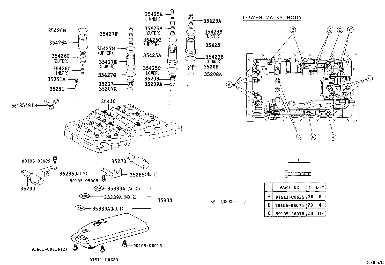  ALTEZZA ALTEZZA GITA |  VALVE BODY OIL STRAINER ATM