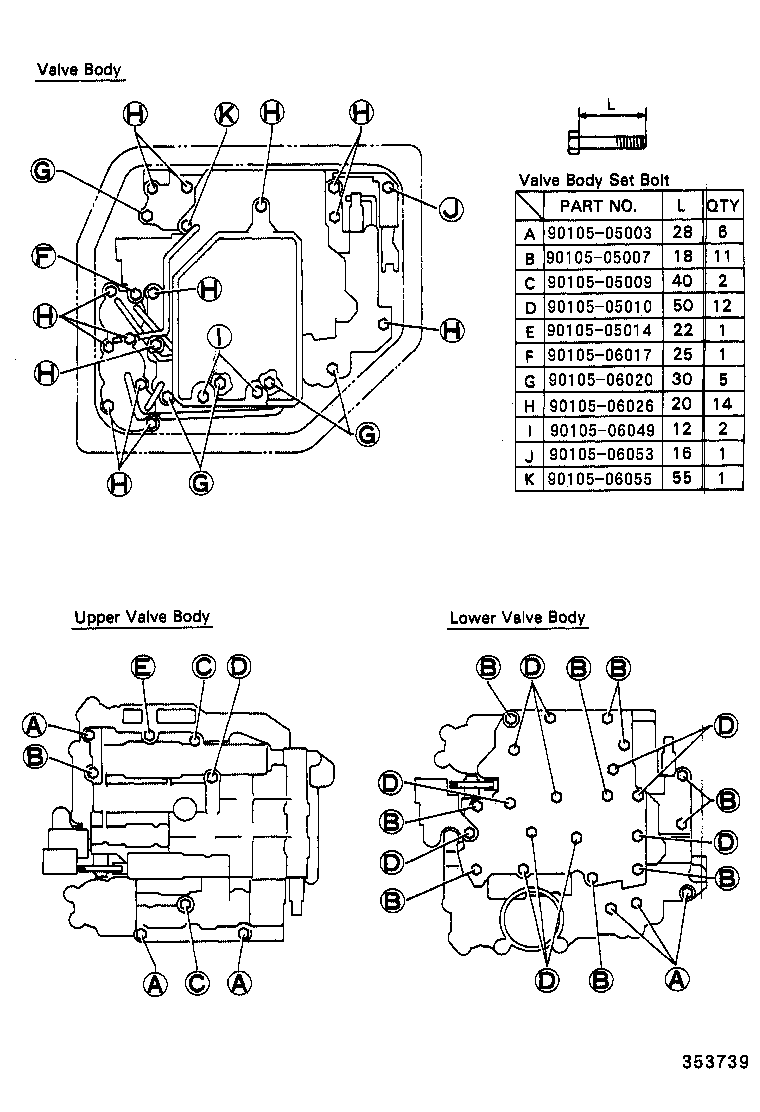  SPRINTER |  VALVE BODY OIL STRAINER ATM