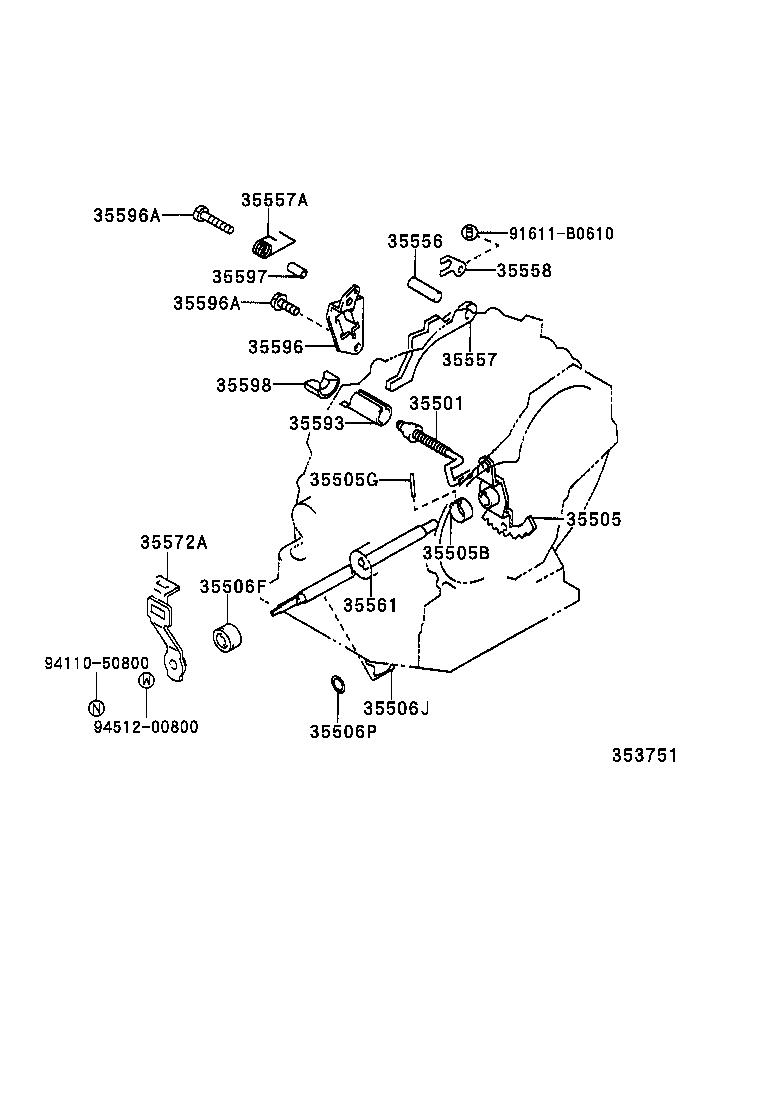  SPRINTER |  THROTTLE LINK VALVE LEVER ATM