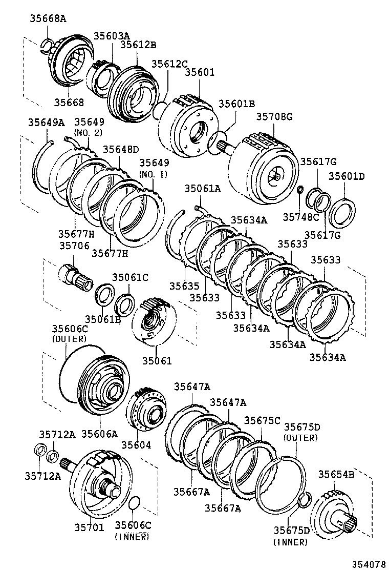  FUN CARGO |  BRAKE BAND MULTIPLE DISC CLUTCH ATM