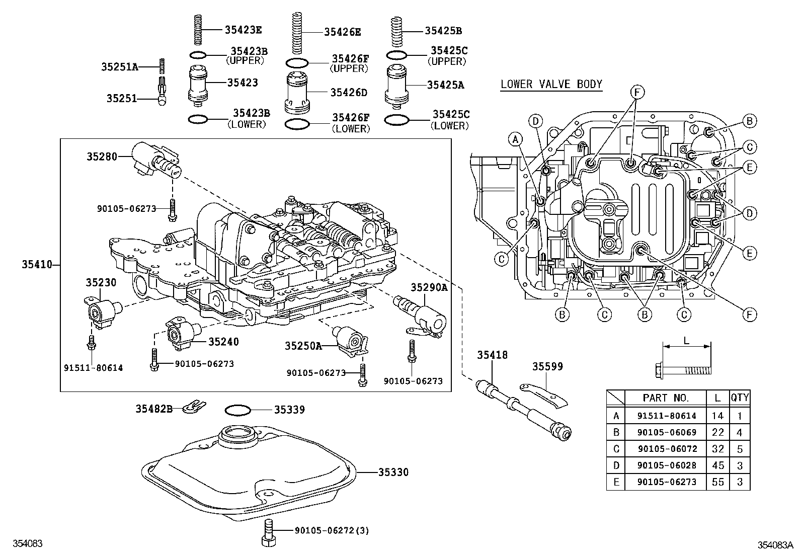  WILL CYPHA |  VALVE BODY OIL STRAINER ATM