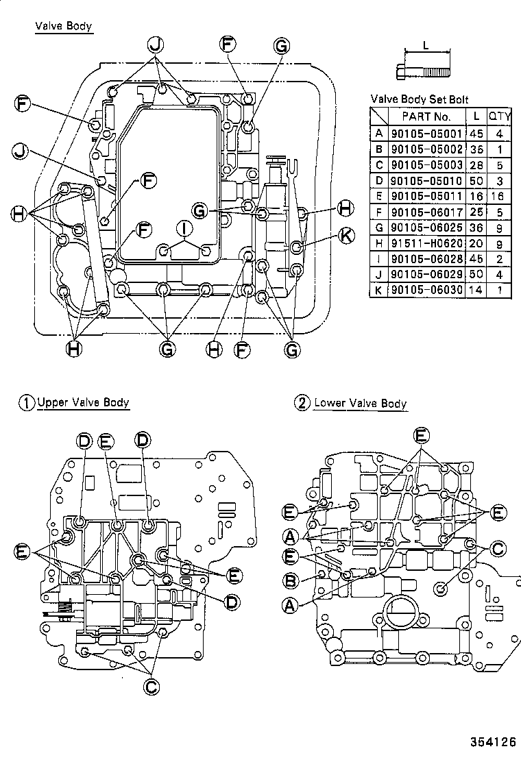  SPRINTER |  VALVE BODY OIL STRAINER ATM