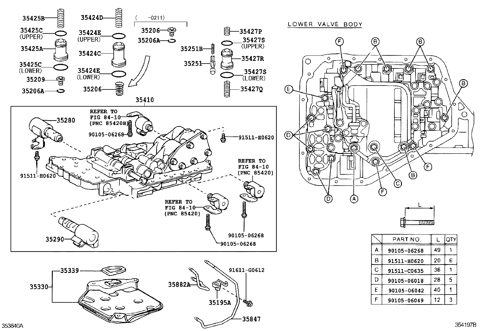 VITZ | VALVE BODY OIL STRAINER ATM