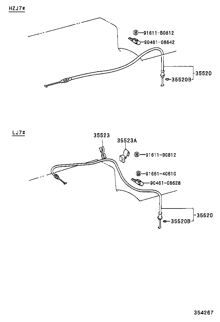  LAND CRUISER S T H T |  THROTTLE LINK VALVE LEVER ATM