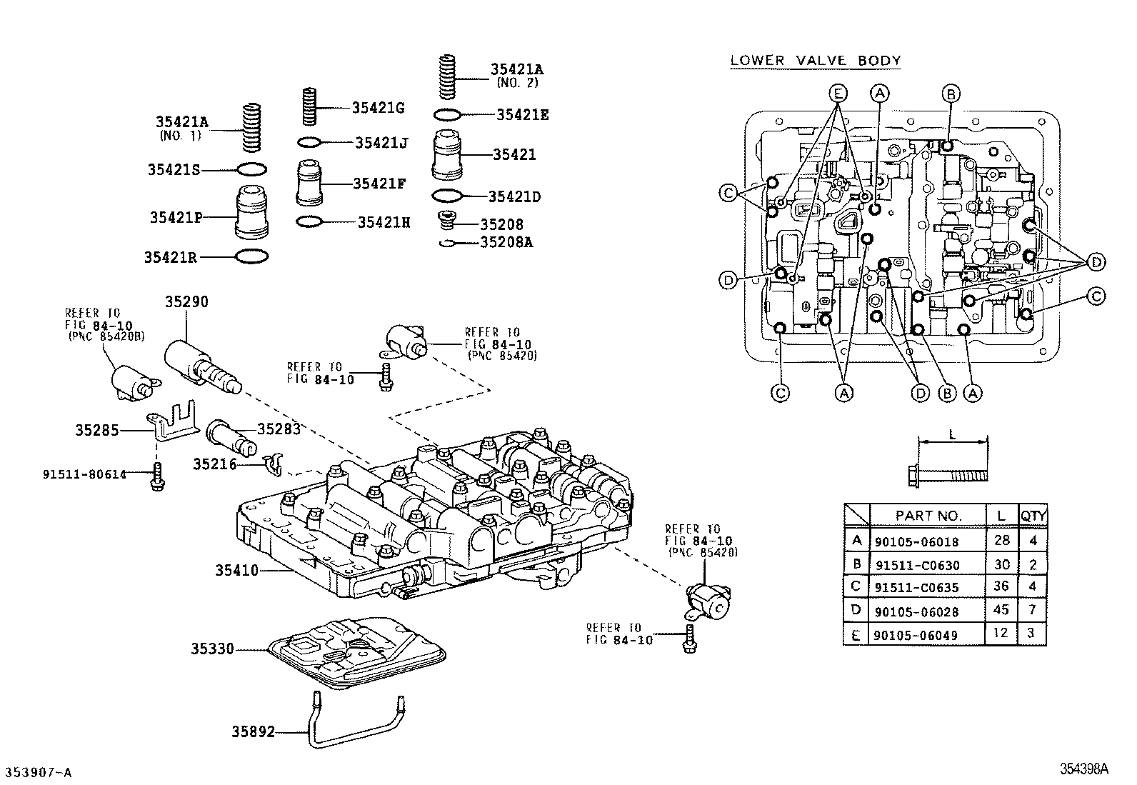 HIACE REGIUSACE | VALVE BODY OIL STRAINER ATM