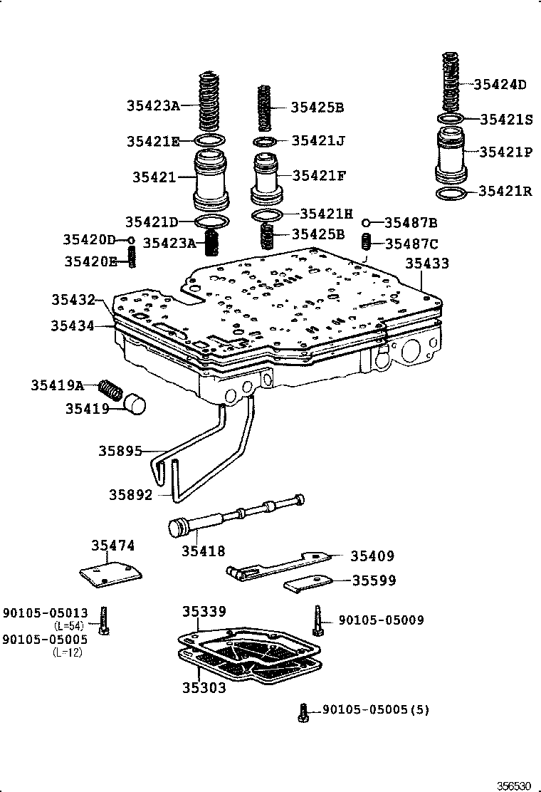  CROWN |  VALVE BODY OIL STRAINER ATM