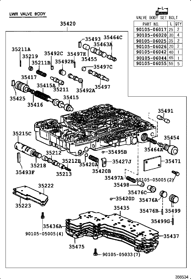  CROWN |  VALVE BODY OIL STRAINER ATM