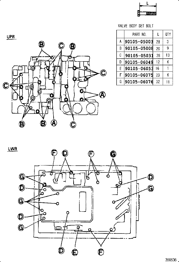  CROWN |  VALVE BODY OIL STRAINER ATM