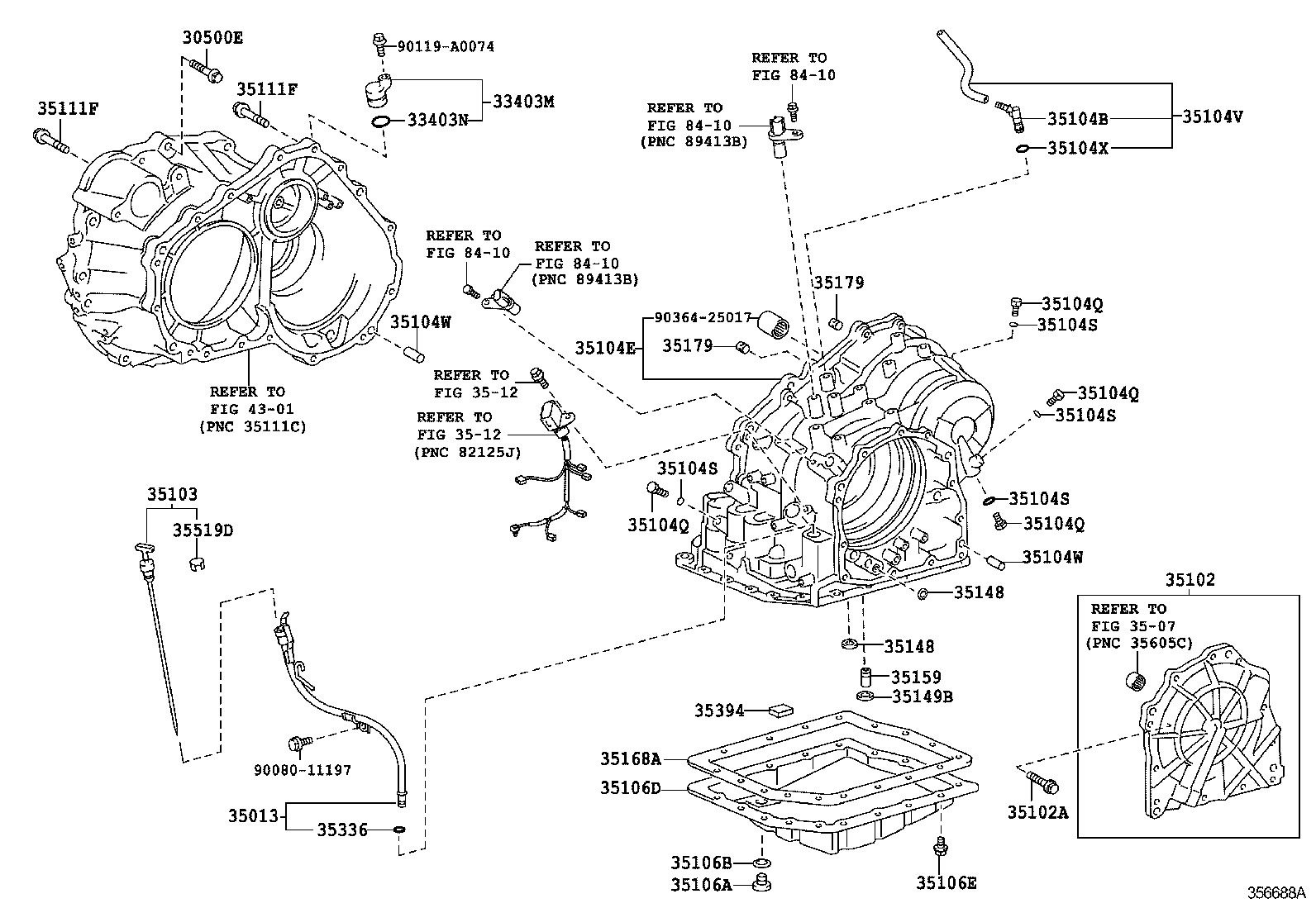  VOLTZ |  TRANSMISSION CASE OIL PAN ATM