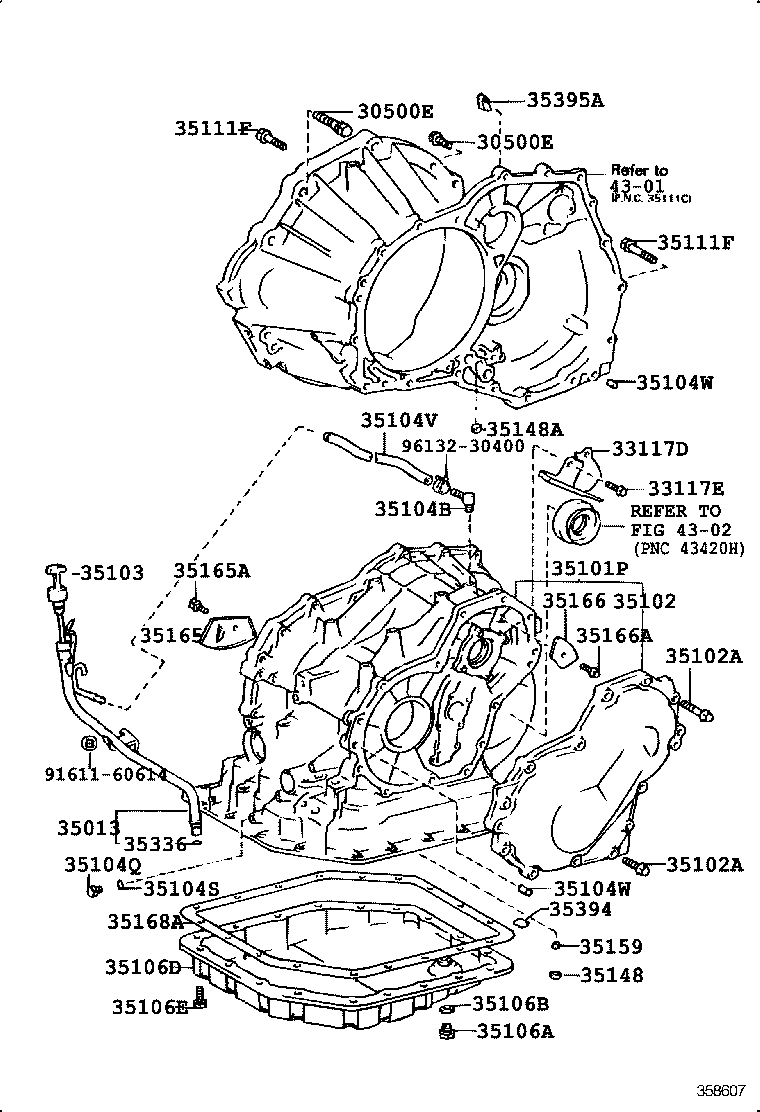  SPRINTER |  TRANSMISSION CASE OIL PAN ATM