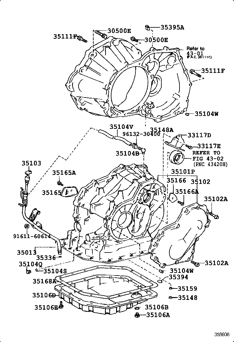  SPRINTER |  TRANSMISSION CASE OIL PAN ATM