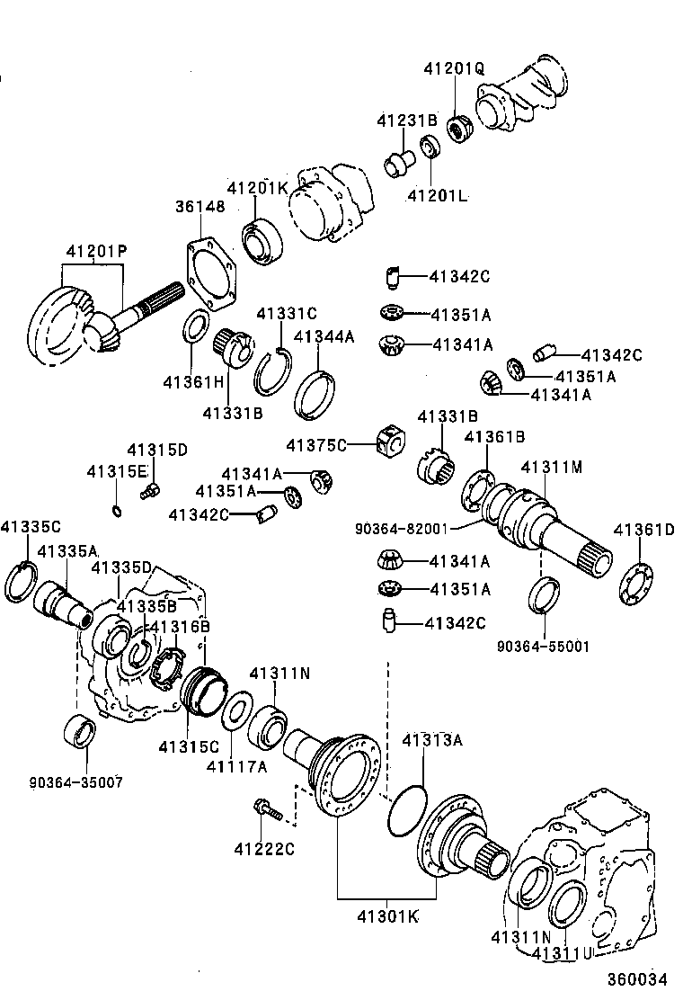  CARINA ED |  TRANSFER GEAR