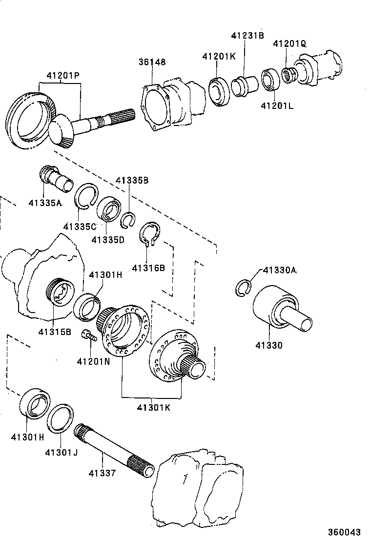  CARINA FF |  TRANSFER GEAR